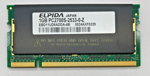 Elpida 1gb ddr1 sodimm - elpida,