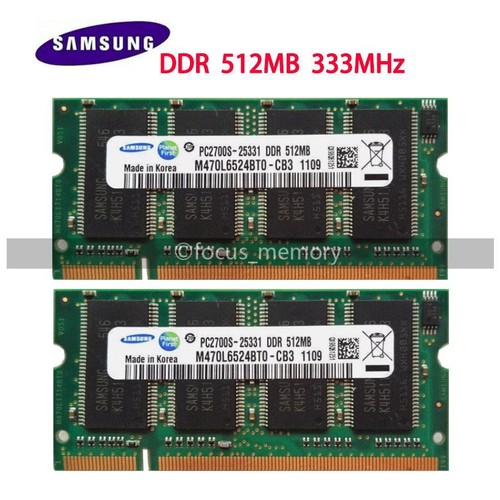 Samsung ddr 1gb - 1gb, (2x