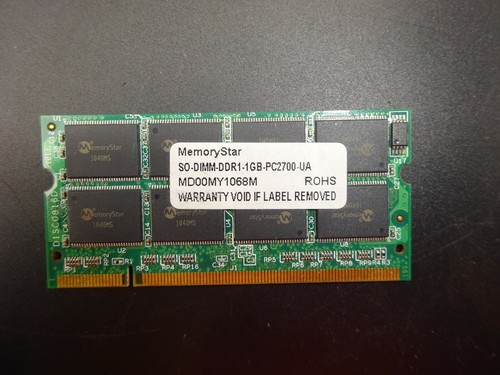 Memorystar 1gb ddr1 - memorystar,