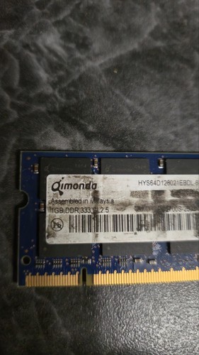 Qimonda 1gb ddr1 sodimm - qimonda, 333
