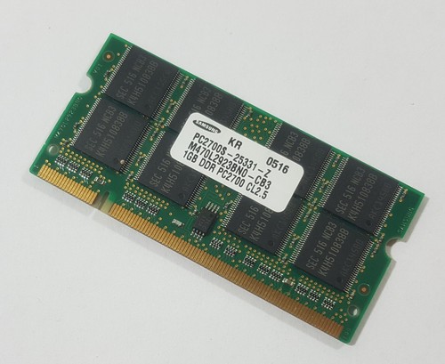 Samsung 1gb 1024mb ddr1 pc2700 - 1gb,
